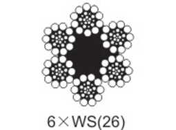 美標6×WS(26) 一般用途鋼絲繩